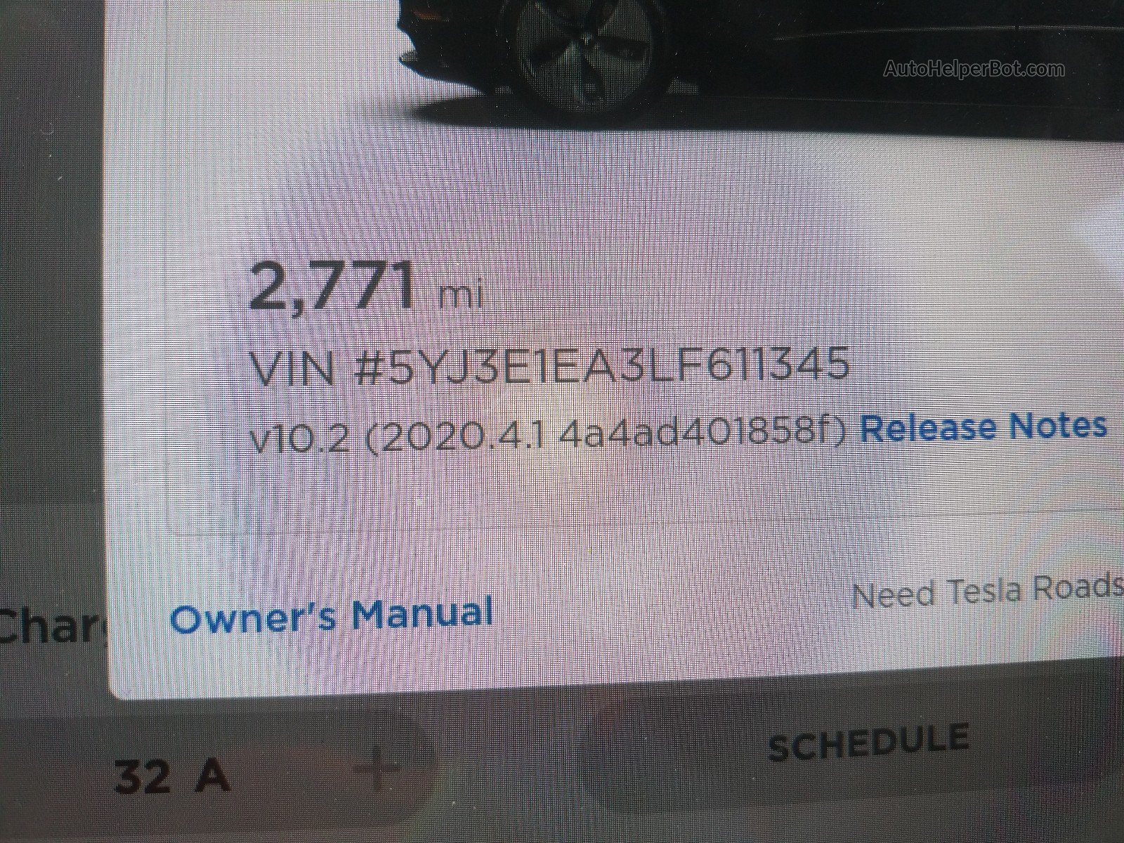 2020 Tesla Model 3  Black vin: 5YJ3E1EA3LF611345