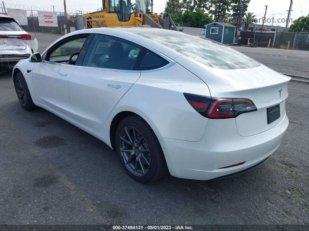 2020 Tesla Model 3 Standard Range Plus Rear-wheel Drive/standard Range Rear-wheel Drive White vin: 5YJ3E1EA3LF631580