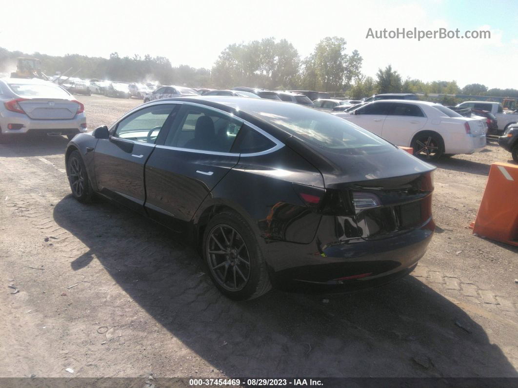 2020 Tesla Model 3 Standard Range Black vin: 5YJ3E1EA3LF643843