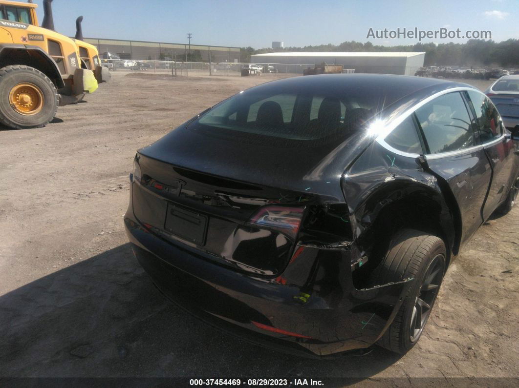 2020 Tesla Model 3 Standard Range Black vin: 5YJ3E1EA3LF643843