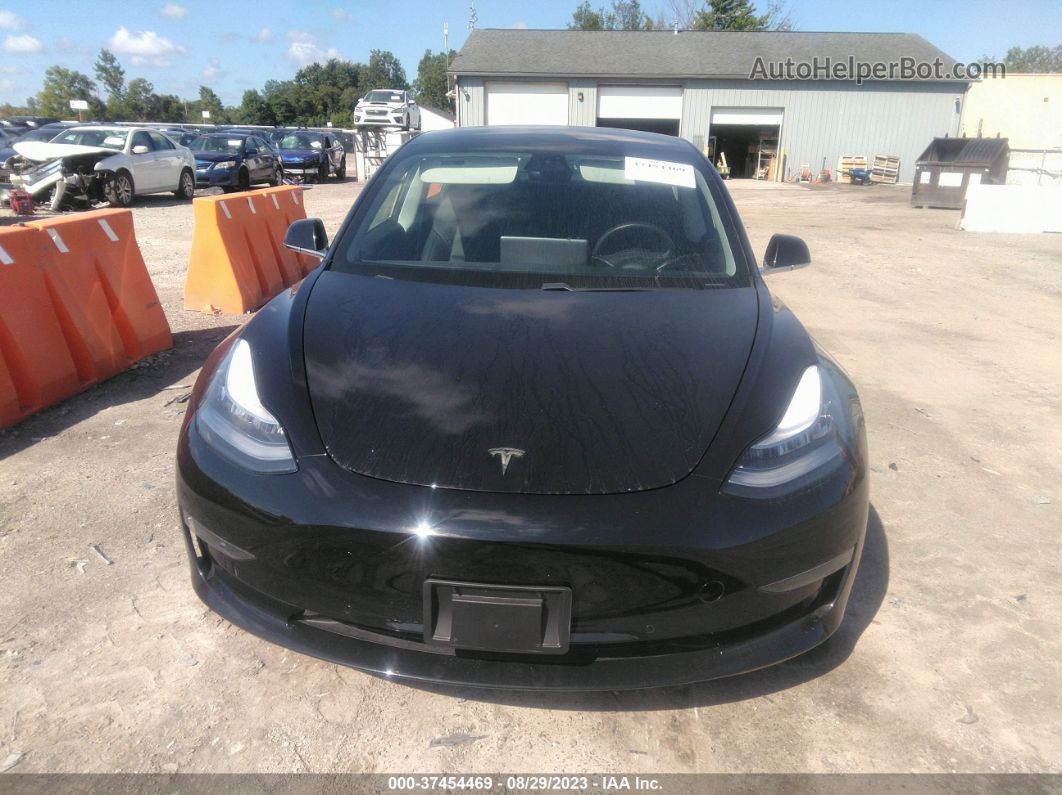 2020 Tesla Model 3 Standard Range Черный vin: 5YJ3E1EA3LF643843