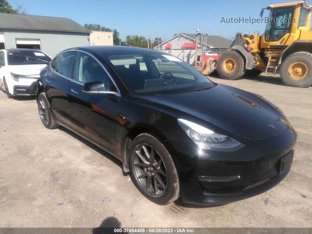 2020 Tesla Model 3 Standard Range Черный vin: 5YJ3E1EA3LF643843