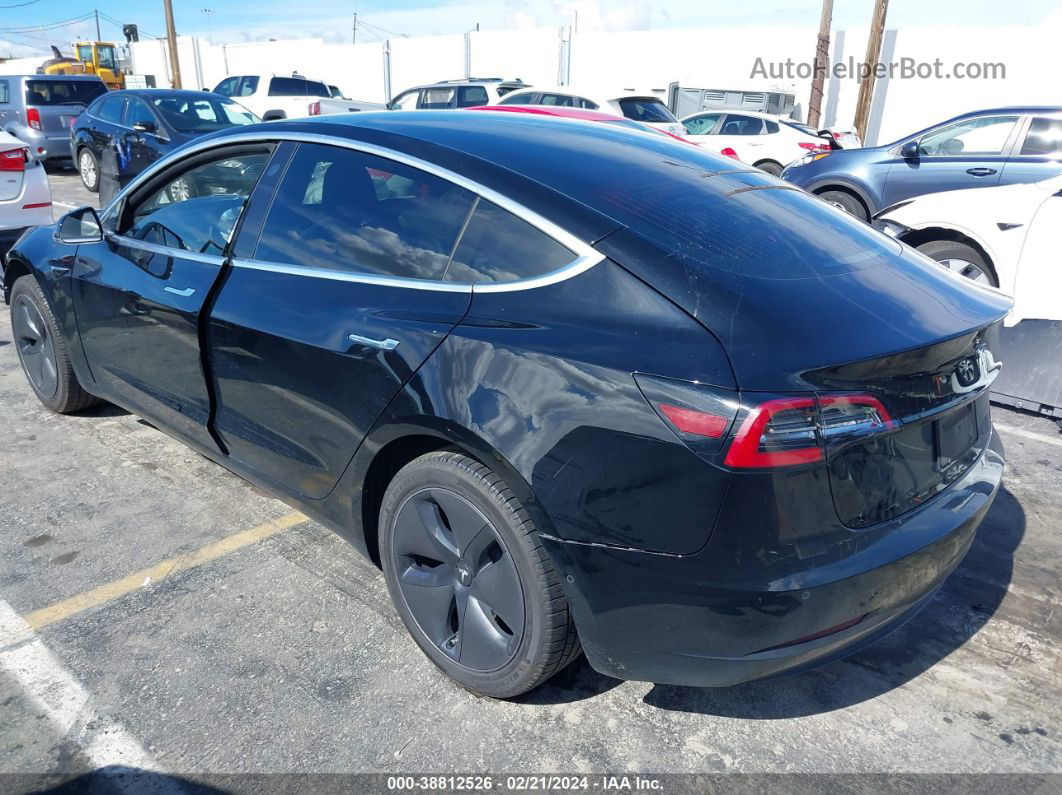 2020 Tesla Model 3 Standard Range Plus Rear-wheel Drive/standard Range Rear-wheel Drive Black vin: 5YJ3E1EA3LF657600