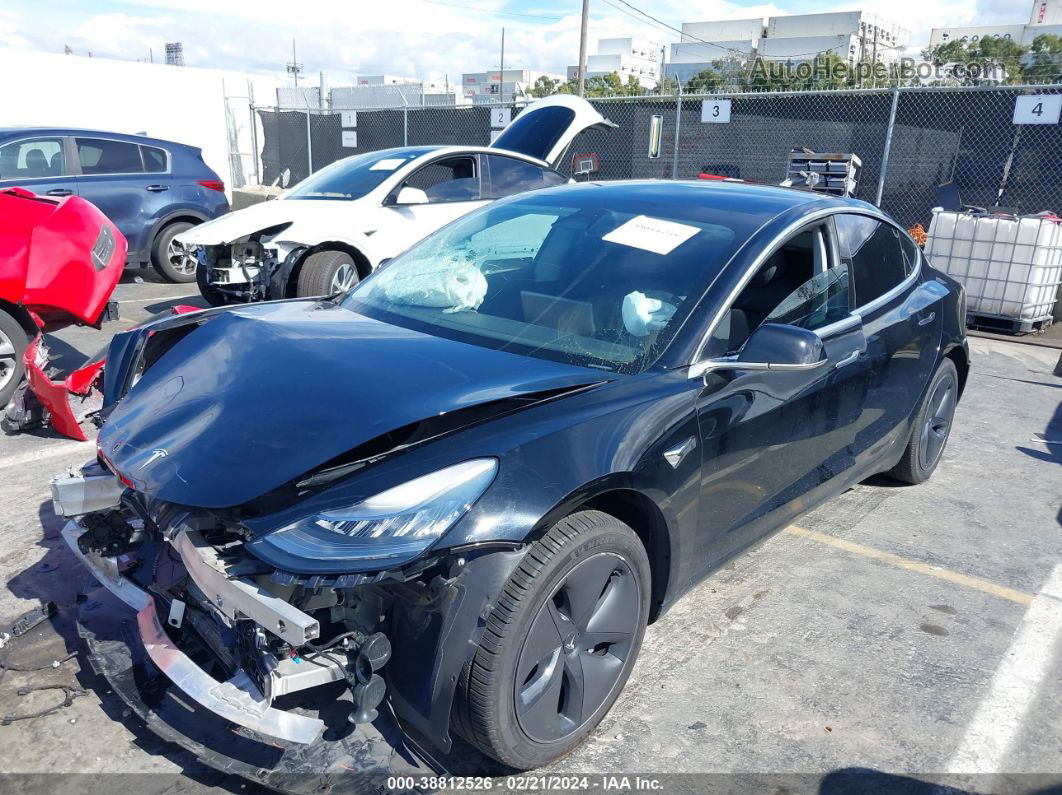 2020 Tesla Model 3 Standard Range Plus Rear-wheel Drive/standard Range Rear-wheel Drive Black vin: 5YJ3E1EA3LF657600