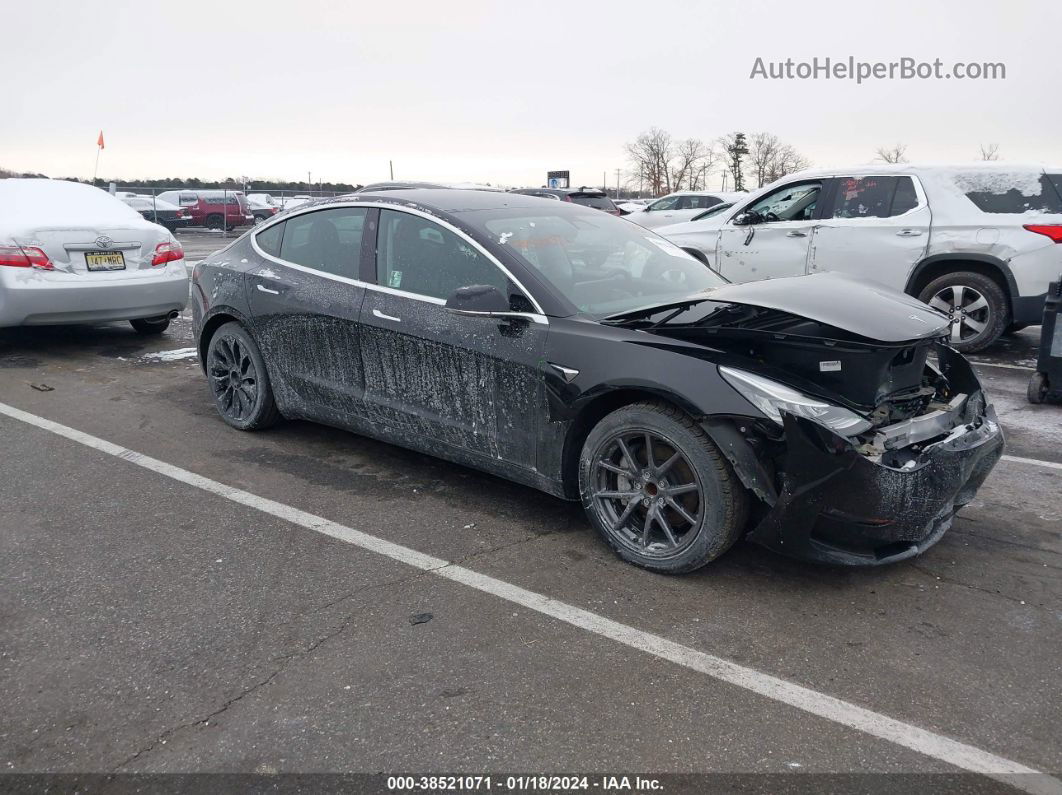 2020 Tesla Model 3 Standard Range Plus Rear-wheel Drive/standard Range Rear-wheel Drive Black vin: 5YJ3E1EA3LF657628