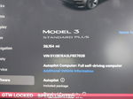 2020 Tesla Model 3 Standard Range Plus Rear-wheel Drive/standard Range Rear-wheel Drive Black vin: 5YJ3E1EA3LF657628