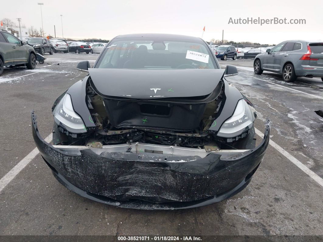 2020 Tesla Model 3 Standard Range Plus Rear-wheel Drive/standard Range Rear-wheel Drive Black vin: 5YJ3E1EA3LF657628