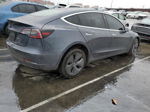 2020 Tesla Model 3  Gray vin: 5YJ3E1EA3LF662117