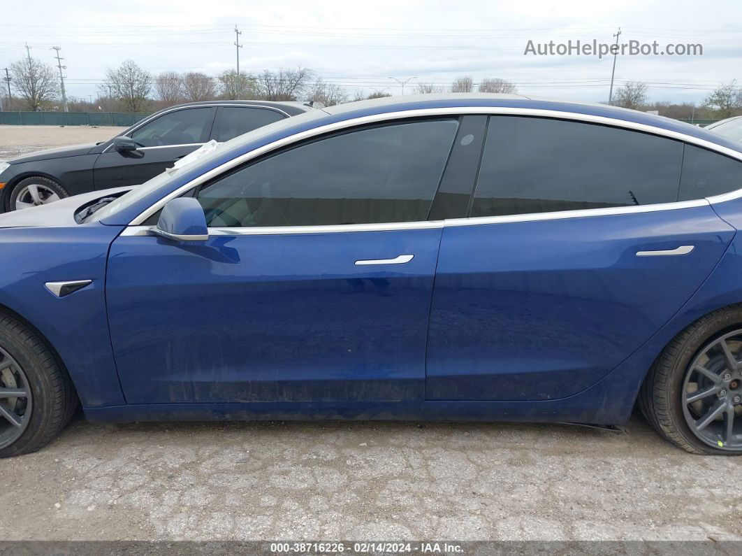 2020 Tesla Model 3 Standard Range Plus Rear-wheel Drive/standard Range Rear-wheel Drive Blue vin: 5YJ3E1EA3LF705967