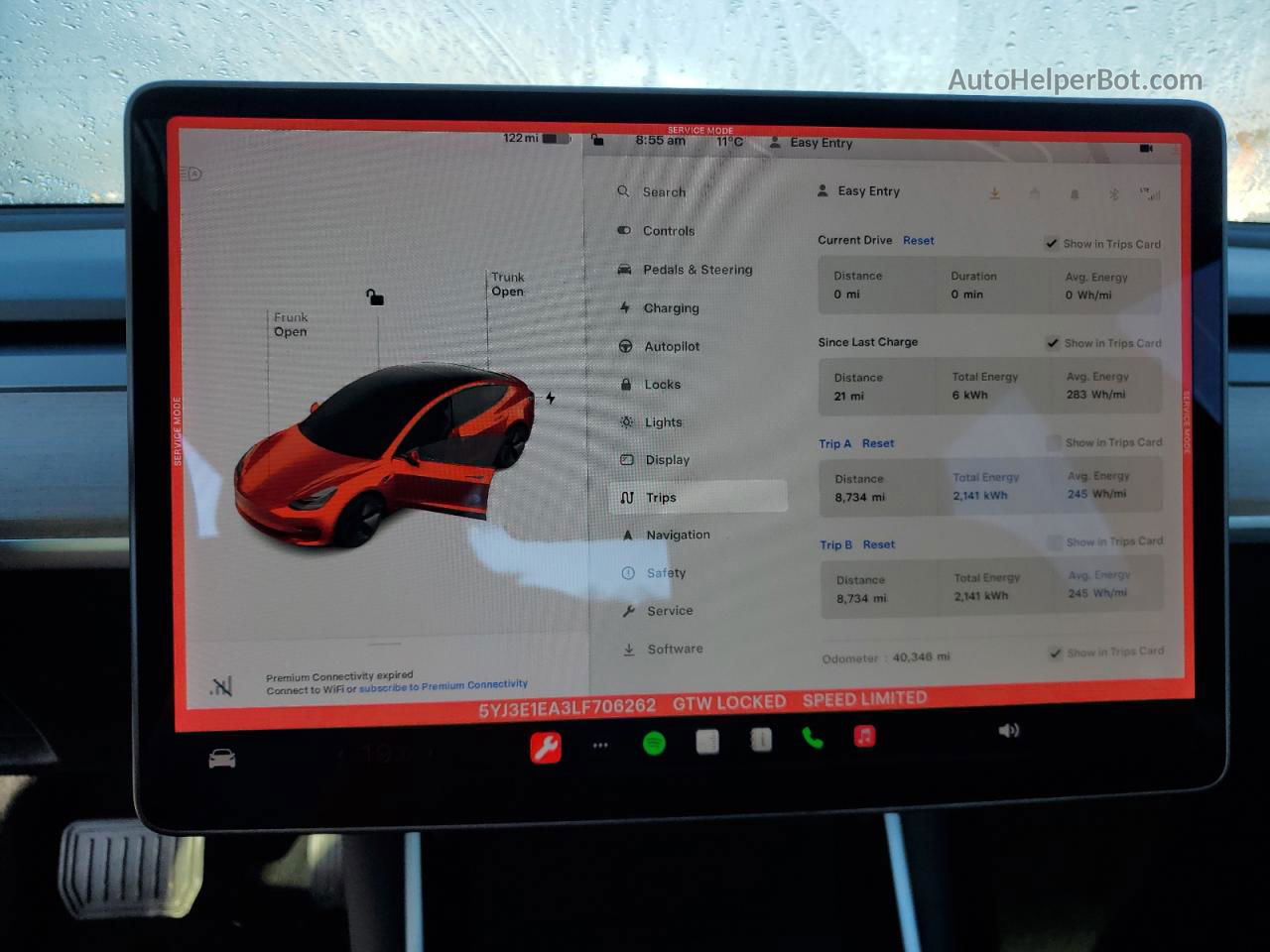 2020 Tesla Model 3  White vin: 5YJ3E1EA3LF706262