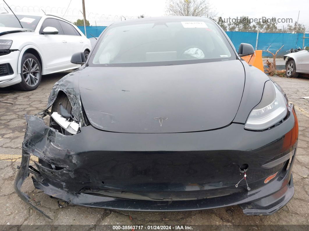 2020 Tesla Model 3 Standard Range Plus Rear-wheel Drive/standard Range Rear-wheel Drive Black vin: 5YJ3E1EA3LF739102