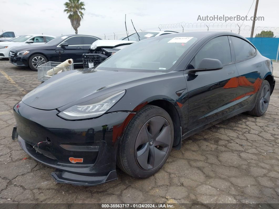 2020 Tesla Model 3 Standard Range Plus Rear-wheel Drive/standard Range Rear-wheel Drive Black vin: 5YJ3E1EA3LF739102