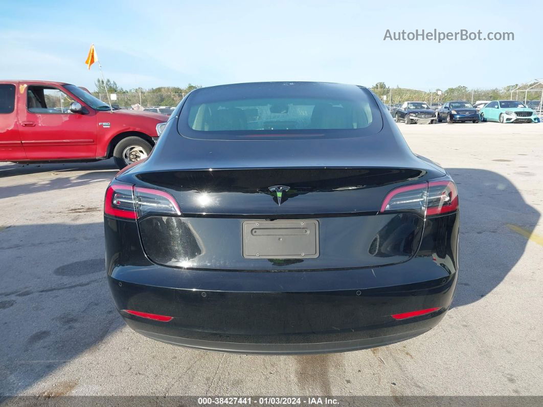 2020 Tesla Model 3   Black vin: 5YJ3E1EA3LF784797