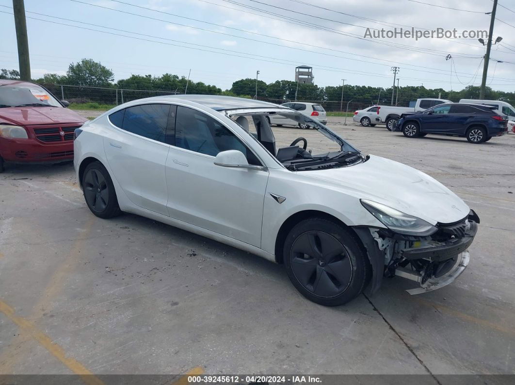 2020 Tesla Model 3 Standard Range Plus Rear-wheel Drive/standard Range Rear-wheel Drive White vin: 5YJ3E1EA3LF797839