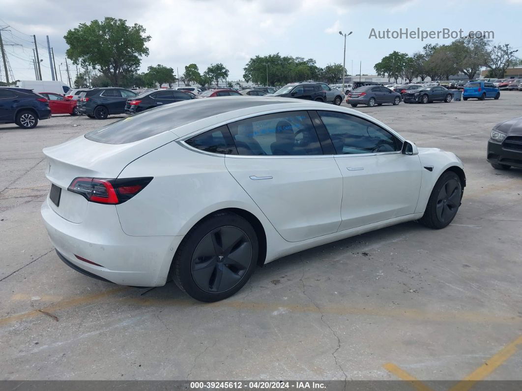 2020 Tesla Model 3 Standard Range Plus Rear-wheel Drive/standard Range Rear-wheel Drive White vin: 5YJ3E1EA3LF797839