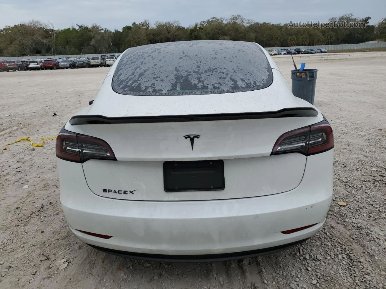 2021 Tesla Model 3  White vin: 5YJ3E1EA3MF017050