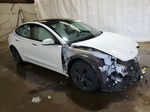 2021 Tesla Model 3  White vin: 5YJ3E1EA3MF048301