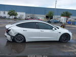 2021 Tesla Model 3 Standard Range Plus Rear-wheel Drive White vin: 5YJ3E1EA3MF078477