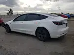 2021 Tesla Model 3  White vin: 5YJ3E1EA3MF085252