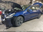 2021 Tesla Model 3 Standard Range Plus Blue vin: 5YJ3E1EA3MF857748