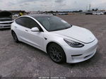 2021 Tesla Model 3 Standard Range Plus White vin: 5YJ3E1EA3MF858866