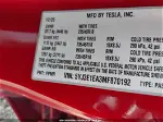 2021 Tesla Model 3 Standard Range Plus Rear-wheel Drive Красный vin: 5YJ3E1EA3MF870192