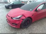 2021 Tesla Model 3 Standard Range Plus Rear-wheel Drive Red vin: 5YJ3E1EA3MF964685