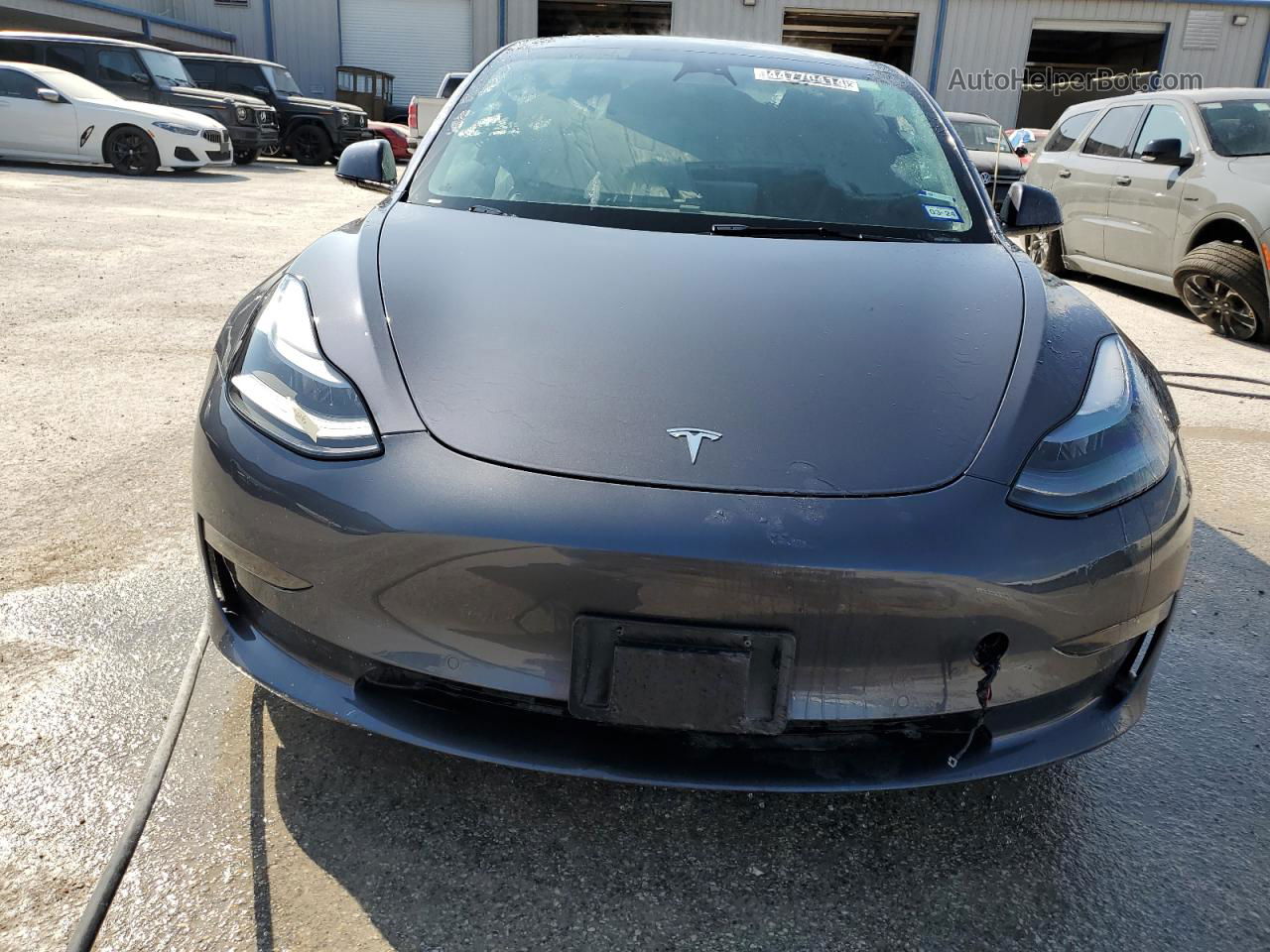 2022 Tesla Model 3  Серый vin: 5YJ3E1EA3NF188186