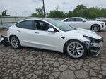 2022 Tesla Model 3  White vin: 5YJ3E1EA3NF303823