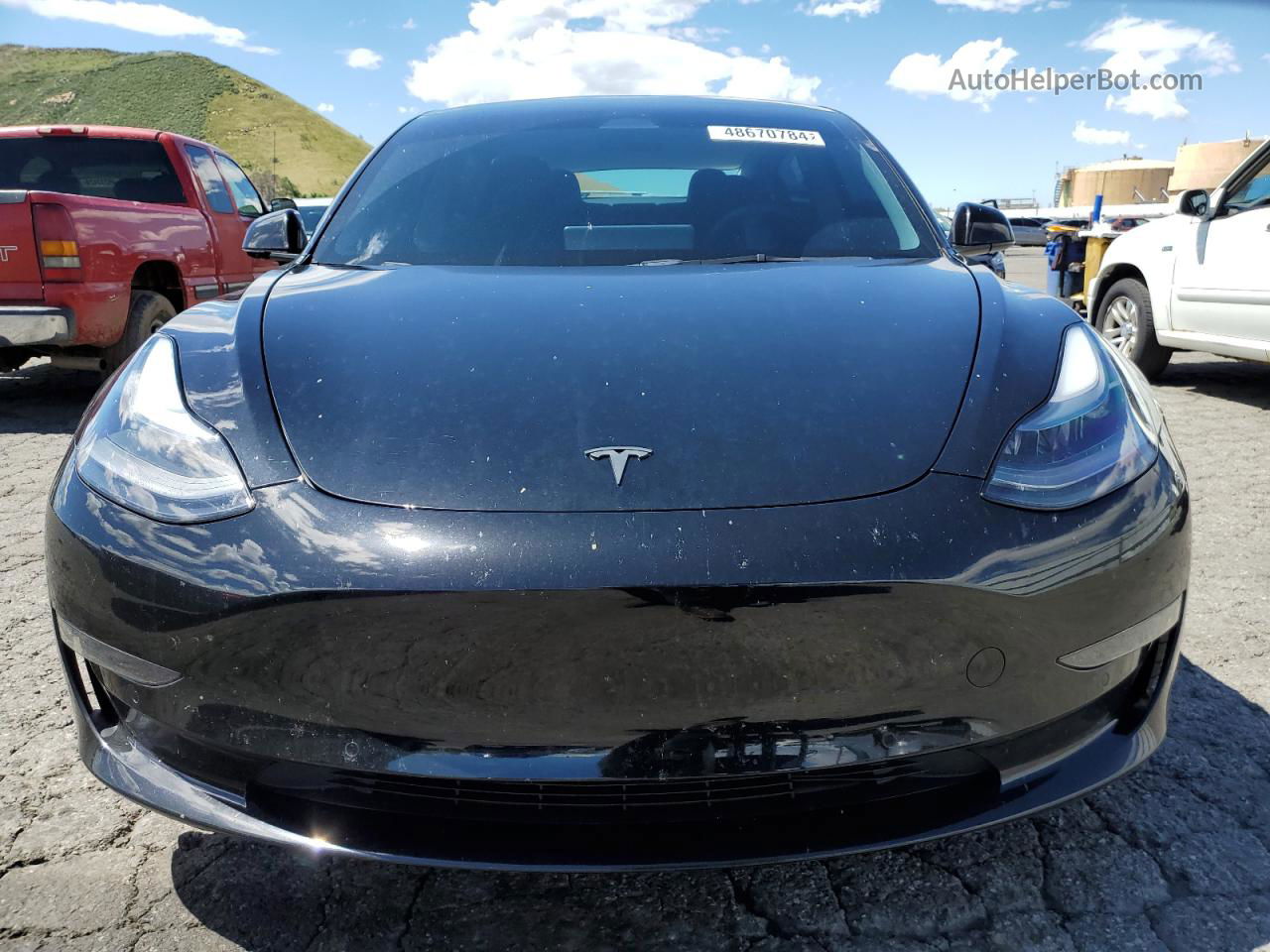 2022 Tesla Model 3  Black vin: 5YJ3E1EA3NF314949