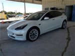 2022 Tesla Model 3  White vin: 5YJ3E1EA3NF325952