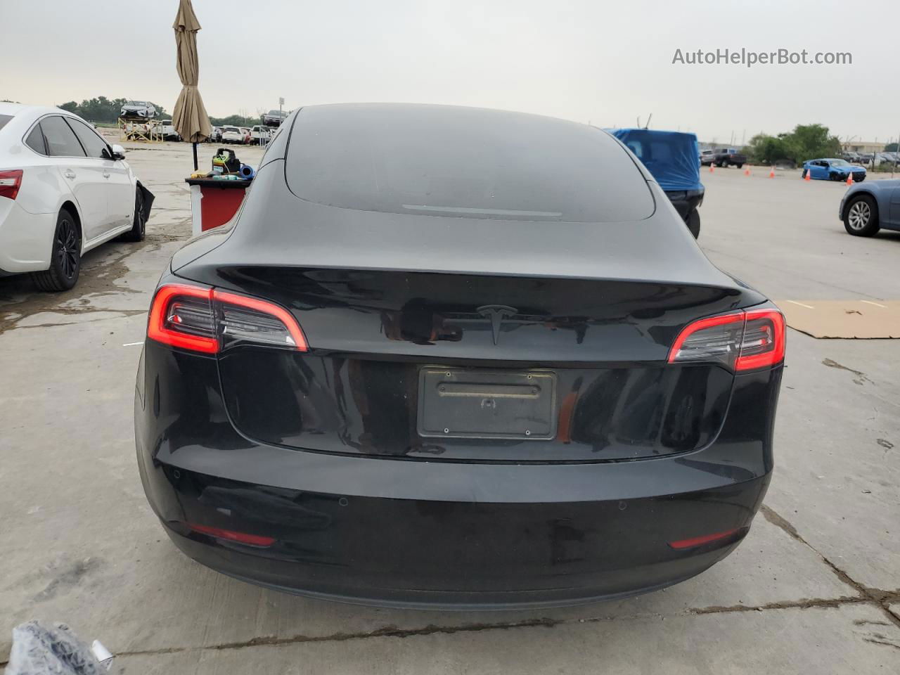 2022 Tesla Model 3  Black vin: 5YJ3E1EA3NF339012