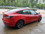 2022 Tesla Model 3  Red vin: 5YJ3E1EA3NF369398