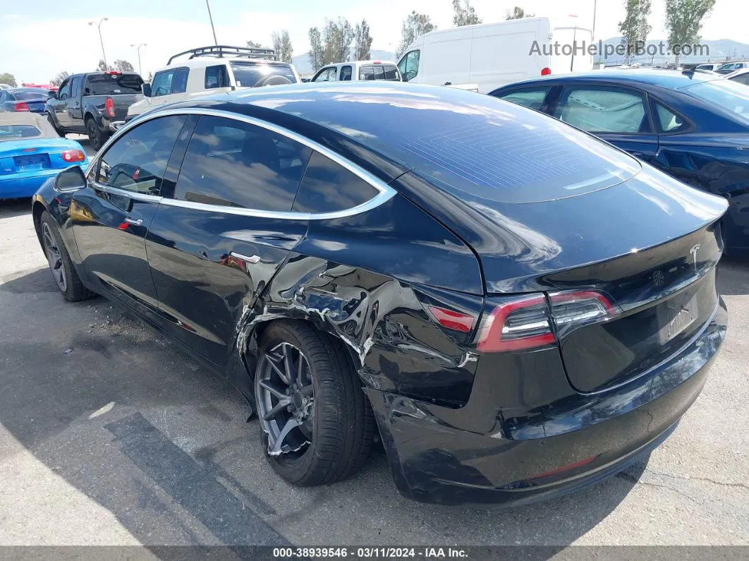 2018 Tesla Model 3 Long Range/mid Range Черный vin: 5YJ3E1EA4JF002665