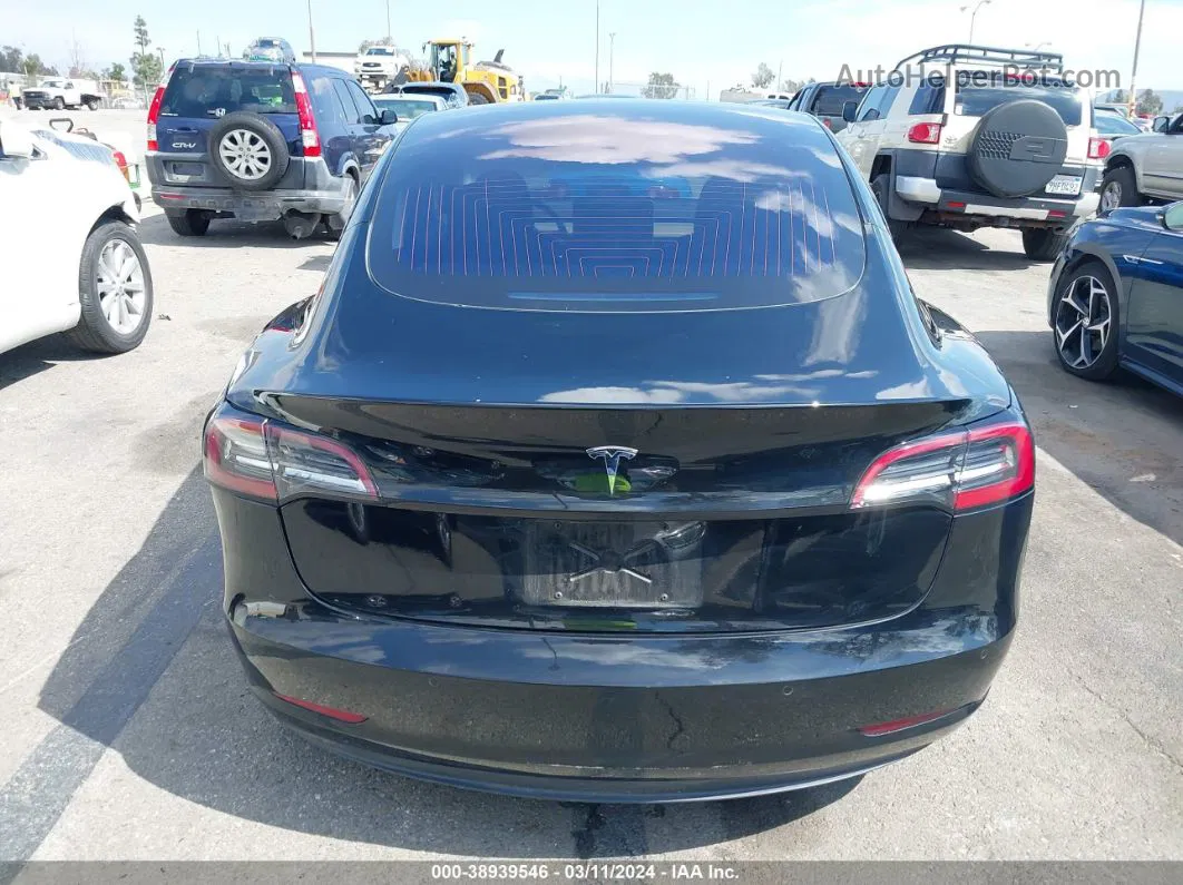 2018 Tesla Model 3 Long Range/mid Range Черный vin: 5YJ3E1EA4JF002665