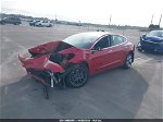 2018 Tesla Model 3 Long Range/mid Range Red vin: 5YJ3E1EA4JF008899
