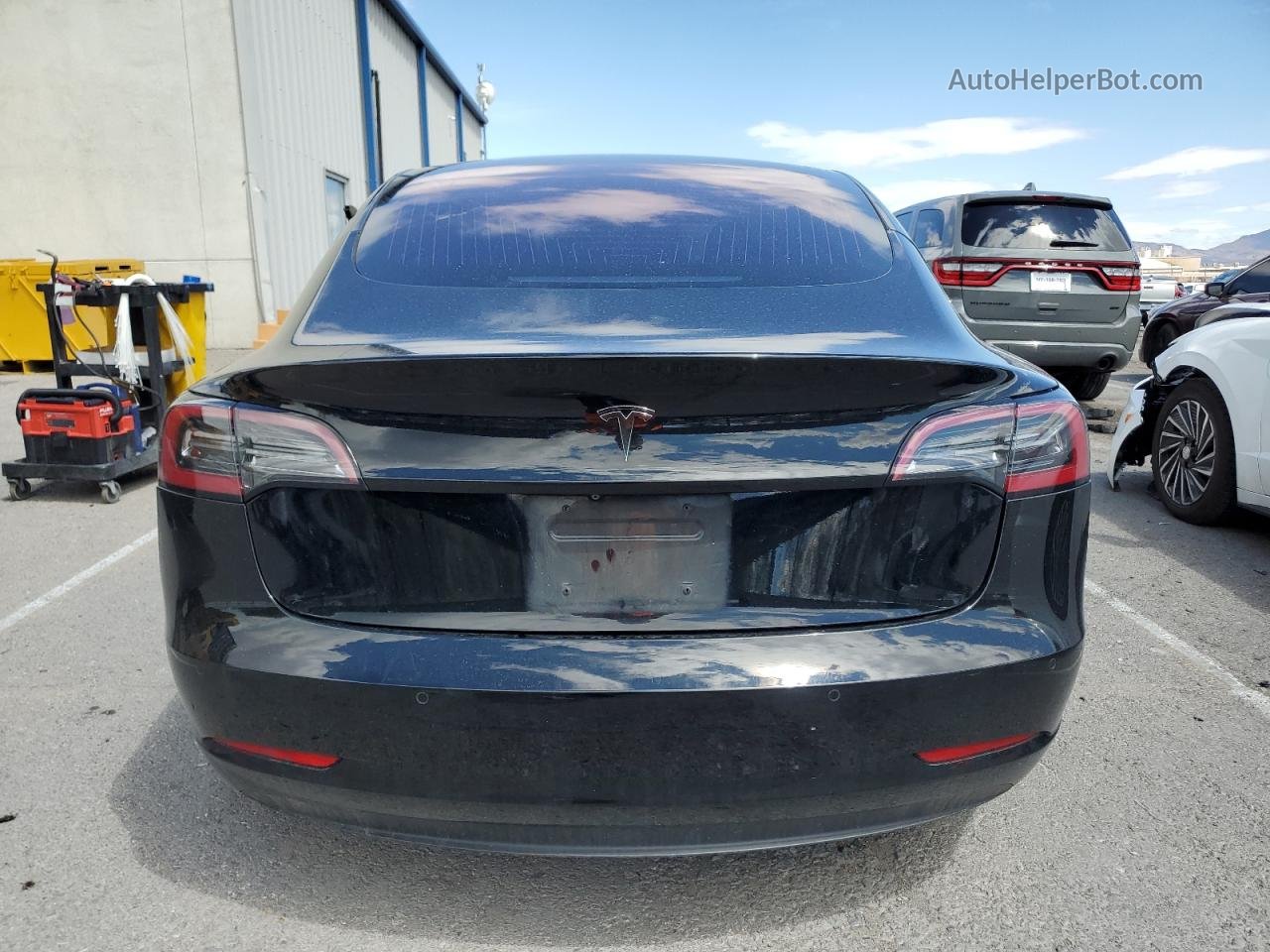 2018 Tesla Model 3  Black vin: 5YJ3E1EA4JF013343