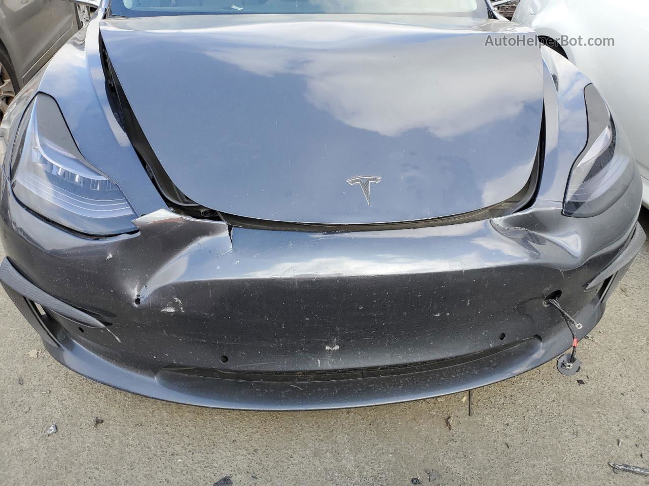 2018 Tesla Model 3  Charcoal vin: 5YJ3E1EA4JF024035