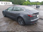 2018 Tesla Model 3 Long Range/mid Range Gray vin: 5YJ3E1EA4JF028151