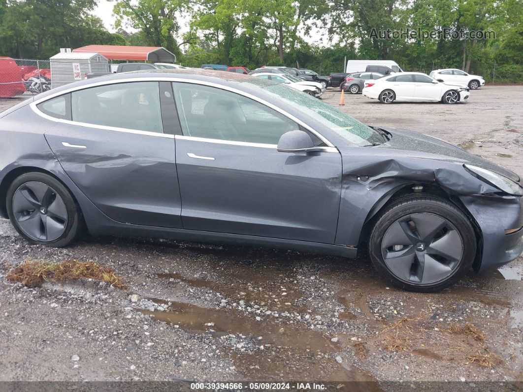 2018 Tesla Model 3 Long Range/mid Range Gray vin: 5YJ3E1EA4JF028151