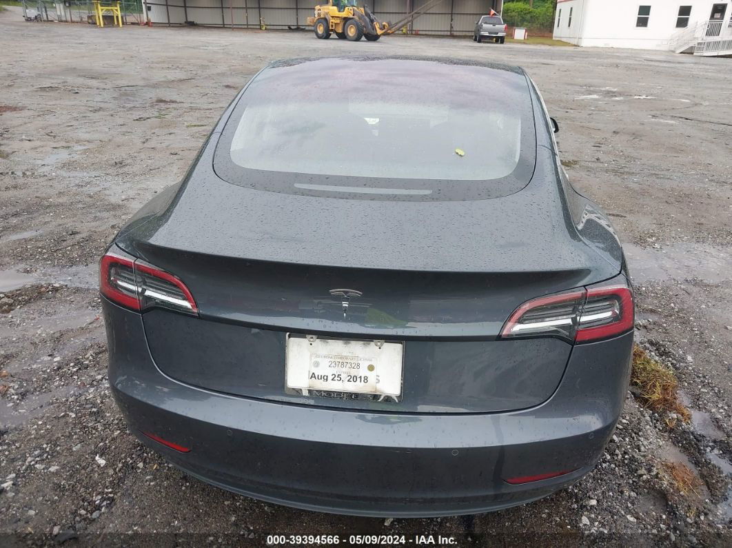2018 Tesla Model 3 Long Range/mid Range Gray vin: 5YJ3E1EA4JF028151