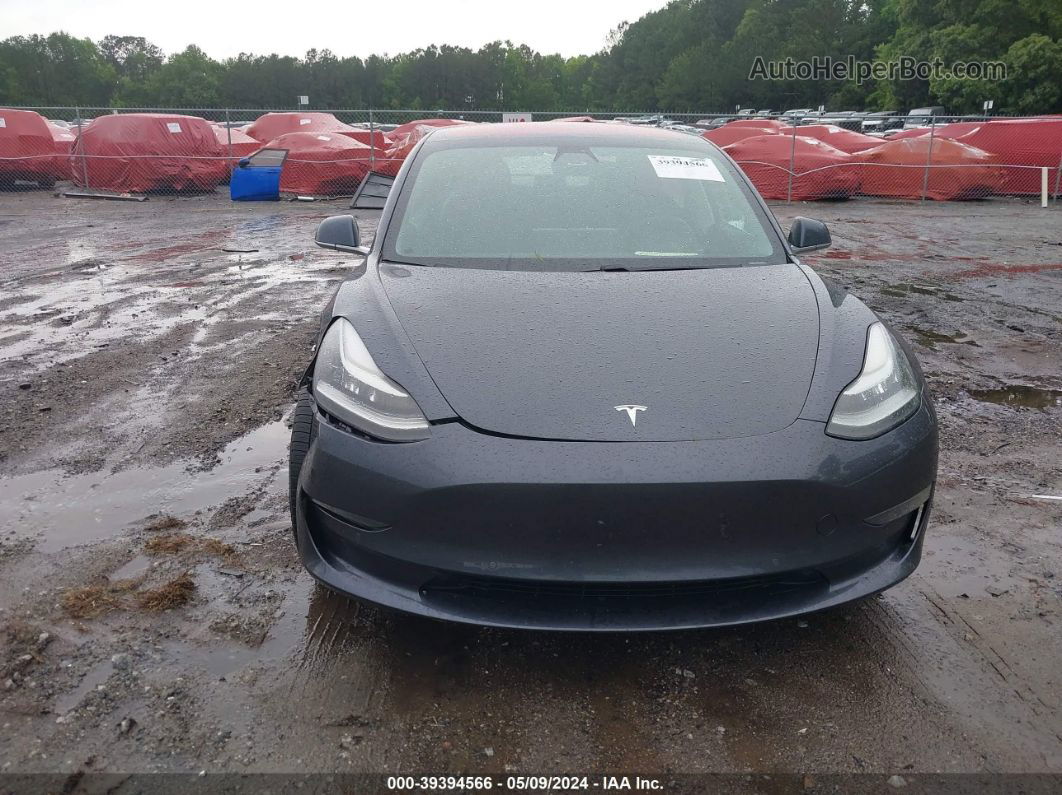 2018 Tesla Model 3 Long Range/mid Range Gray vin: 5YJ3E1EA4JF028151