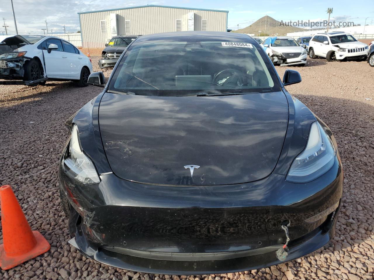 2018 Tesla Model 3  Black vin: 5YJ3E1EA4JF034306