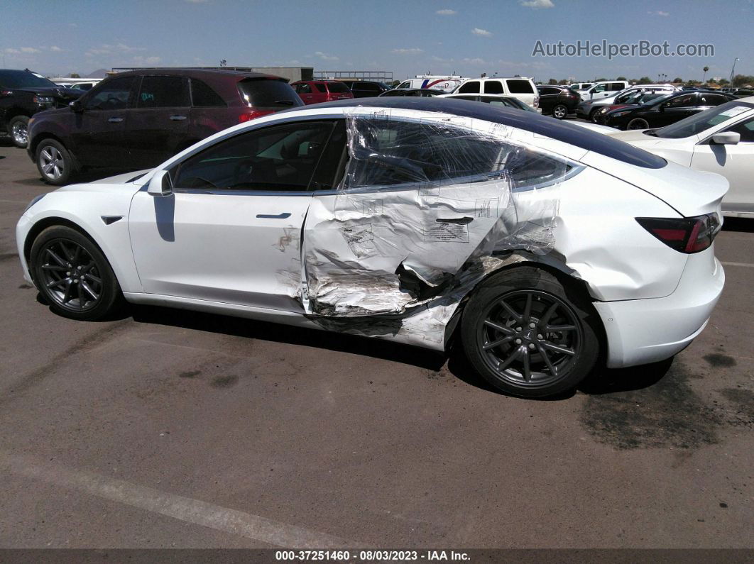 2018 Tesla Model 3 Range Battery White vin: 5YJ3E1EA4JF035469