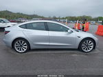 2018 Tesla Model 3 Long Range/mid Range Silver vin: 5YJ3E1EA4JF036900