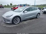 2018 Tesla Model 3 Long Range/mid Range Silver vin: 5YJ3E1EA4JF036900