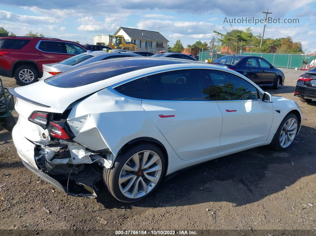 2018 Tesla Model 3 Range Battery Белый vin: 5YJ3E1EA4JF039098