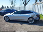 2018 Tesla Model 3 Long Range/mid Range Silver vin: 5YJ3E1EA4JF061313