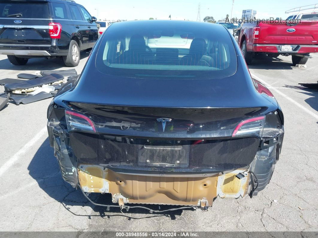 2018 Tesla Model 3 Long Range/mid Range Black vin: 5YJ3E1EA4JF070934