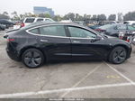 2018 Tesla Model 3 Long Range/mid Range Black vin: 5YJ3E1EA4JF070948